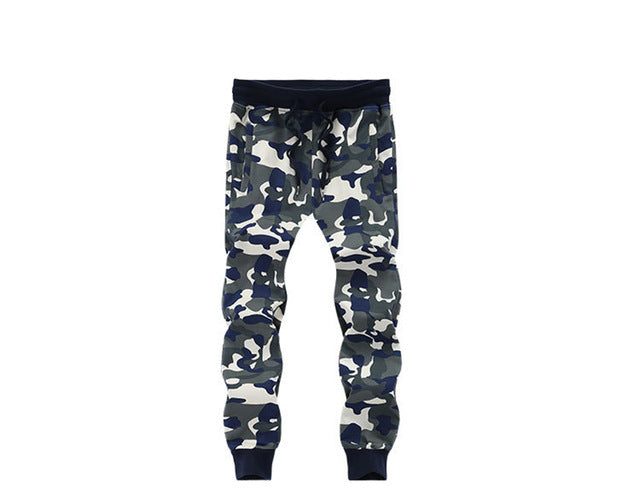 Elastic Waist Stretch Camo